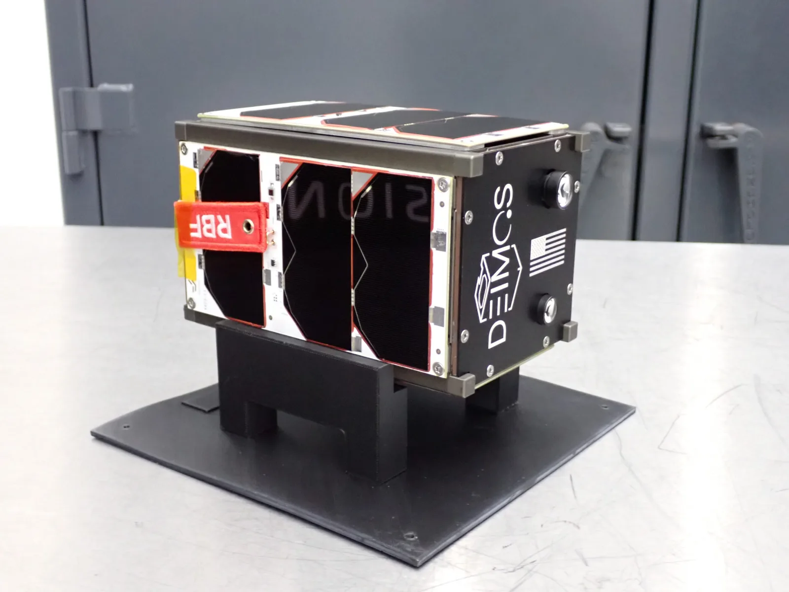 Deimos, rear view