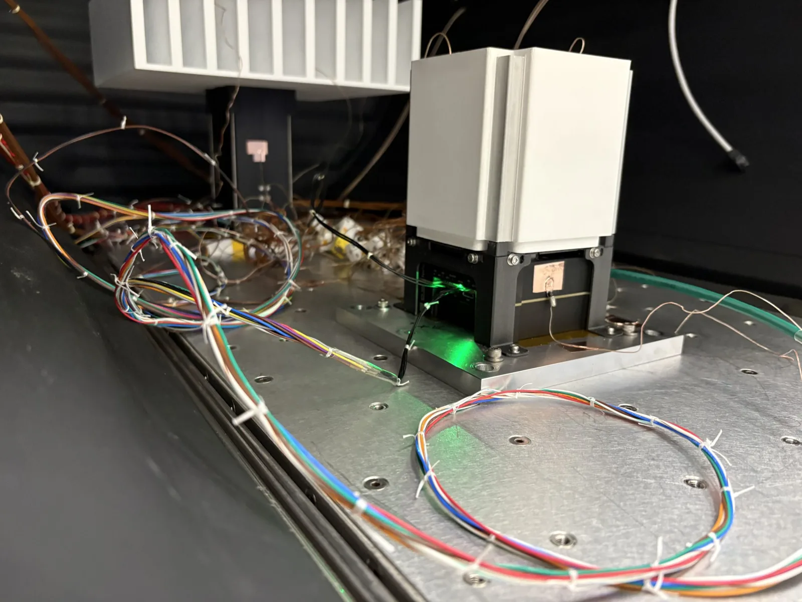NxN-ECM instrumented for thermal-vacuum testing