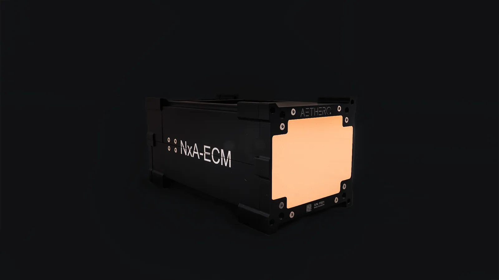 NxA-ECM, side view with copper thermal plate