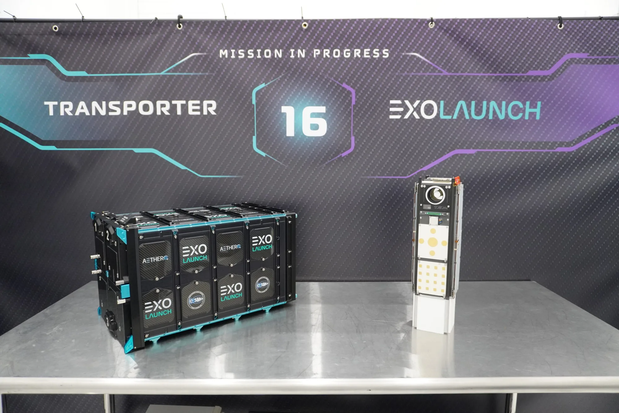 Phobos flight unit at Exolaunch ahead of Transporter-16 integration