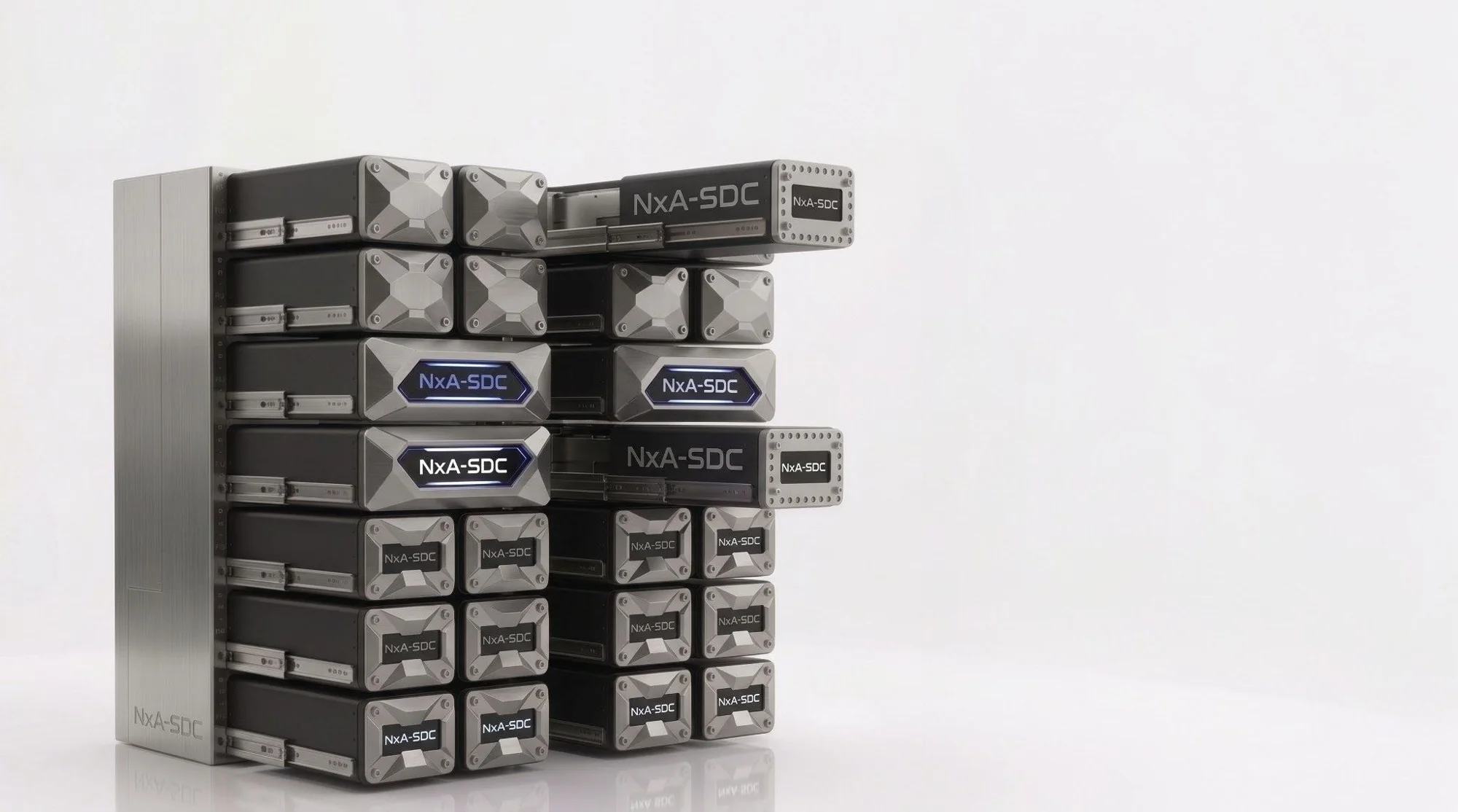 NxA-SDC full-height rack render