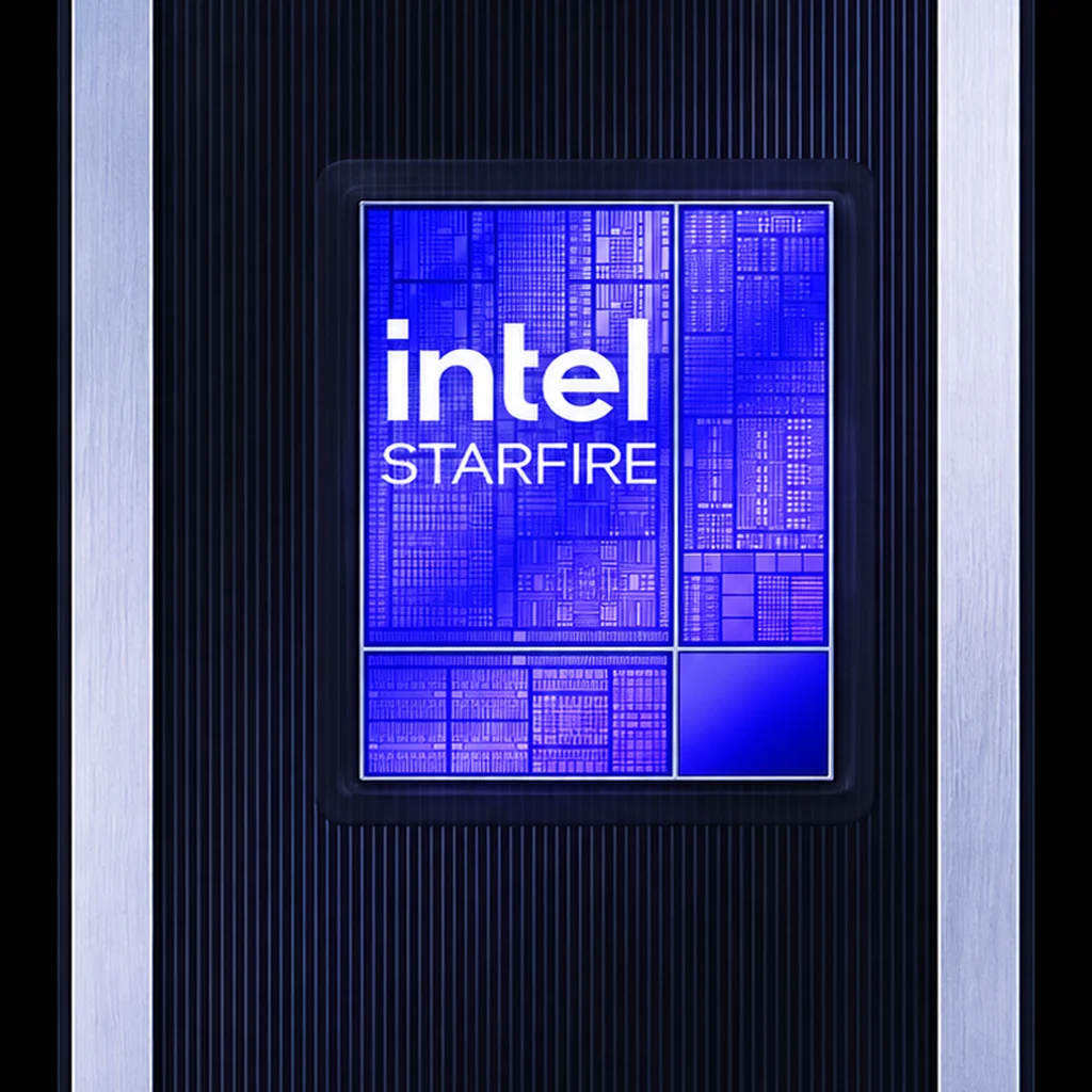 Intel Starfire die detail — concept render