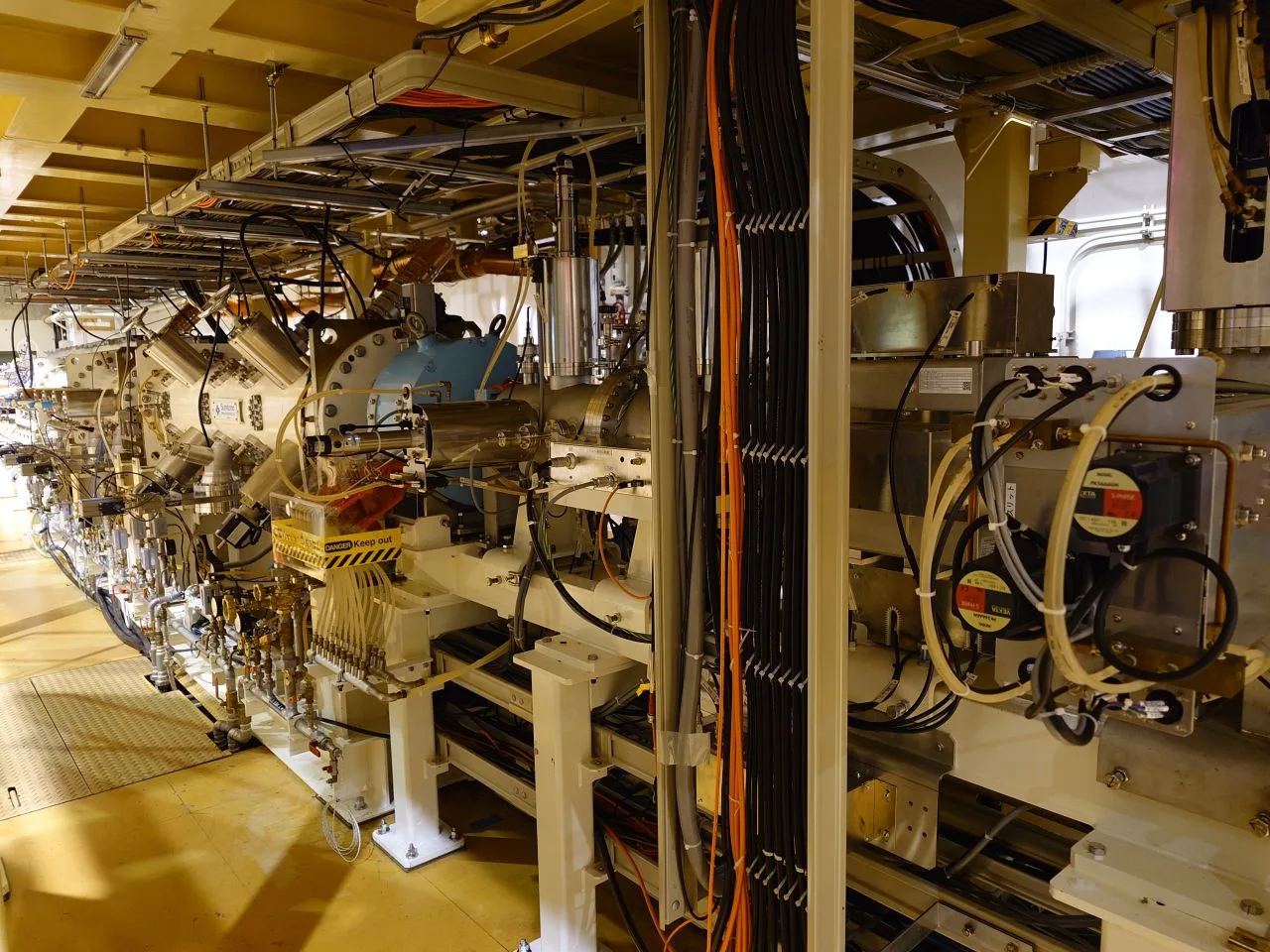 Beamline instrumentation during a radiation test campaign